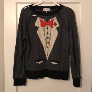 Wild Fox Tuxedo Sweatshirt
